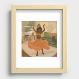 Dance party Recessed Framed Print
