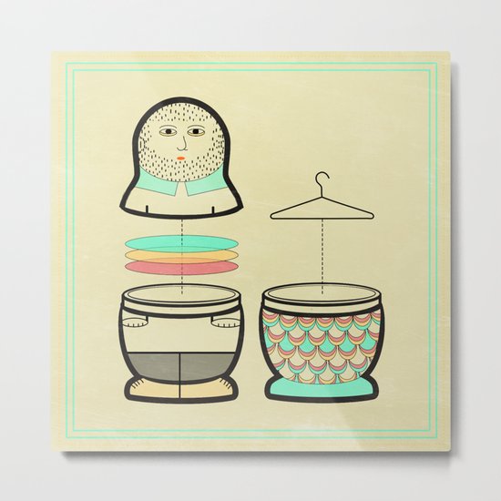 Everybody should have the opportunity to become a mermaid Metal Print