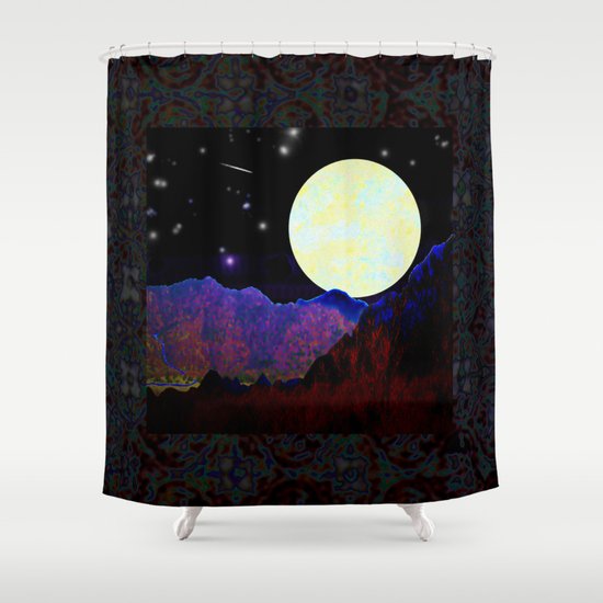 Valley of the Moon Shower Curtain