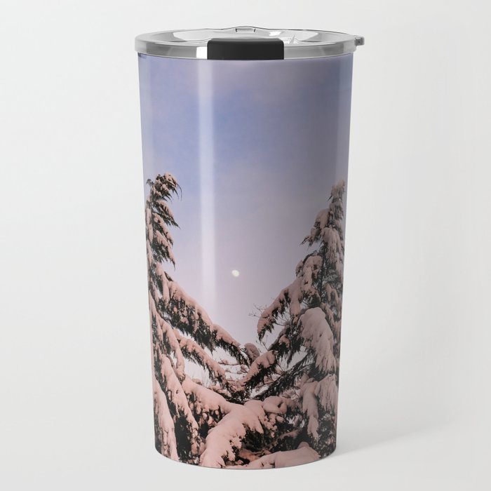 White Christmas Travel Mug