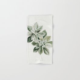 Sedum Succulents Hand & Bath Towel