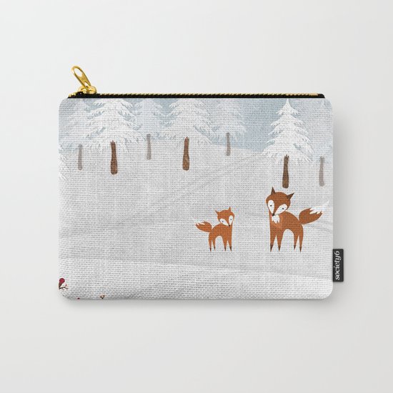 Snowstorm Carry-All Pouch