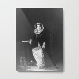 Cornelis Kruseman - Geertruida Jacoba Hilverdink-Grevelink (1786-1827) actrice Metal Print | Amsterdammuseum, Artprint, Old, Wallart, Vintage, Painting, Illustration, Poster, Decor 