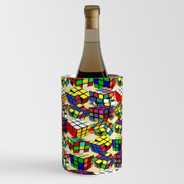 Rubik's Cube Mash-up Wine Chiller