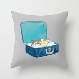 Always bring your own sunshine Throw Pillow