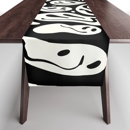 Ghost Melted Happiness Table Runner