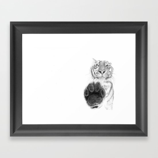 Feel so close Framed Art Print