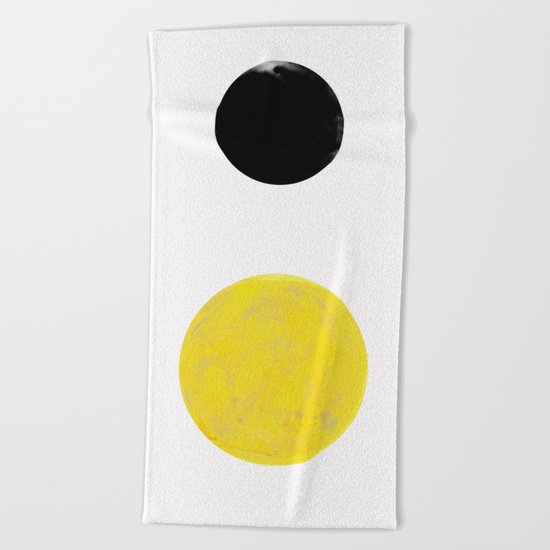 Sun and Moon Beach Towel
