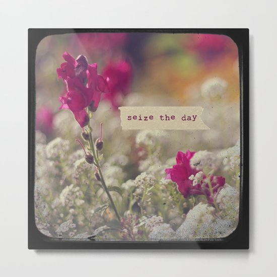 Seize the Day Metal Print