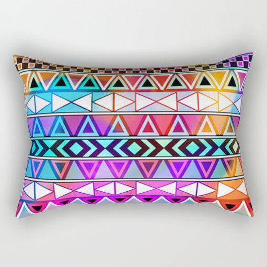 Tribal Pattern 08 Rectangular Pillow