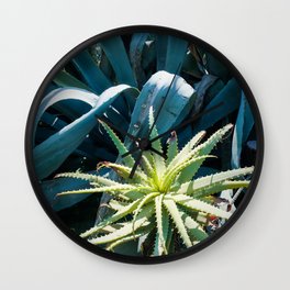 Aloe & Agave Wall Clock