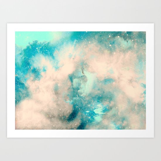 Cotton Candy Sky Art Print