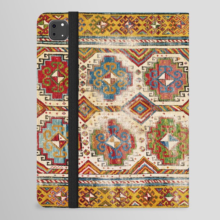 Moghan Southeast Caucasus Antique Rug Print iPad Folio Case