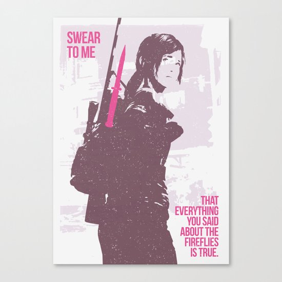 Swear to me... Canvas Print