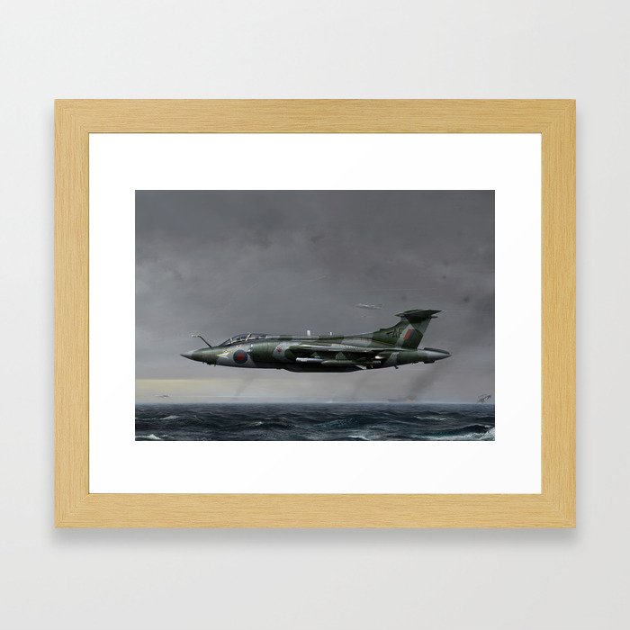 Buccaneer Bomber Framed Art Print