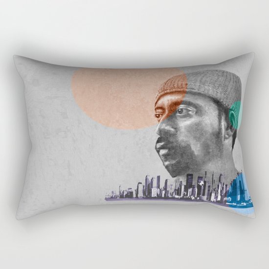 MADLIB - urban Rectangular Pillow
