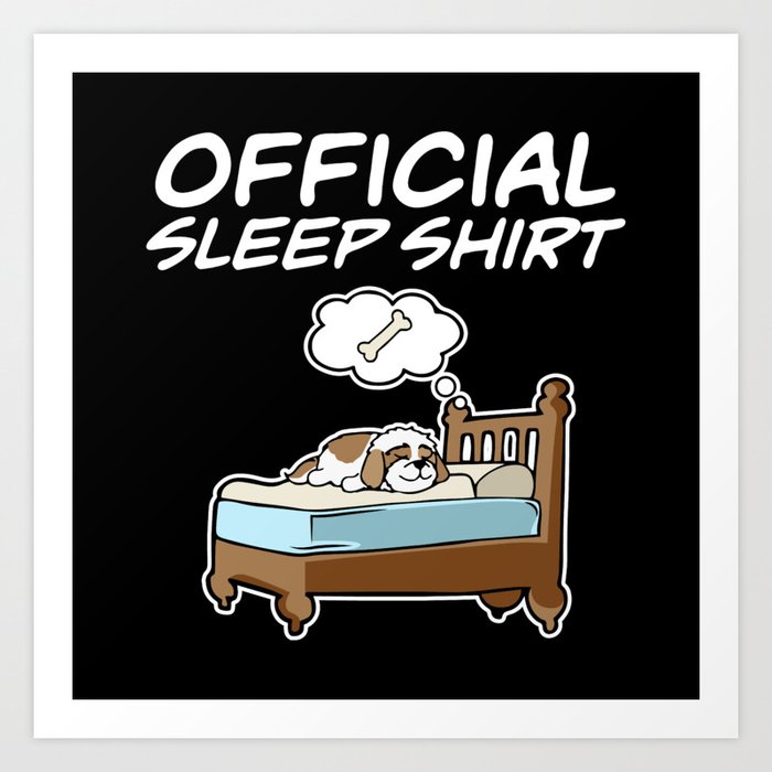 Shih tzu print pajamas store