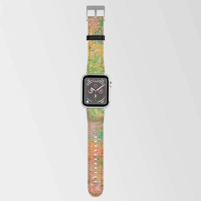 Claude Monet - The Undergrowth in the Forest of Saint-Germain (1882) Apple Watch Band