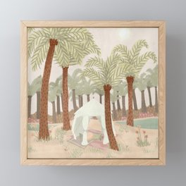 Bohemian Desert Tent Framed Mini Art Print