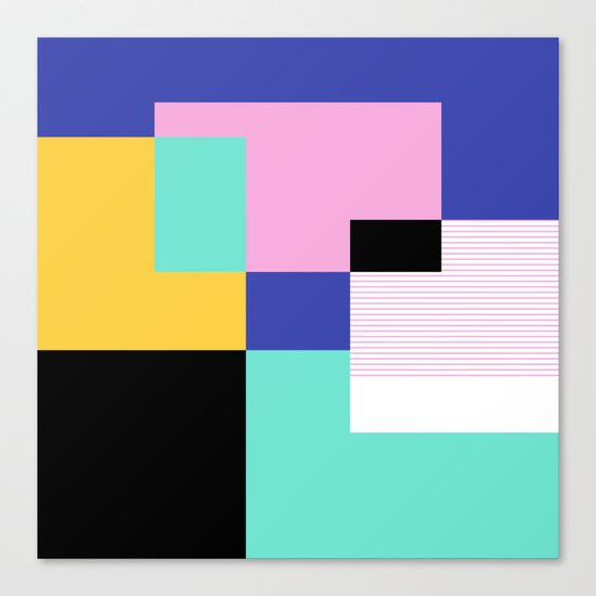 Tile Harmony Canvas Print