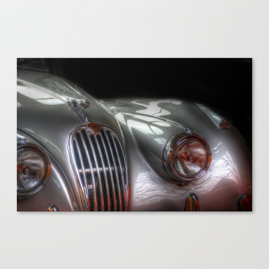 Silver Jag Canvas Print