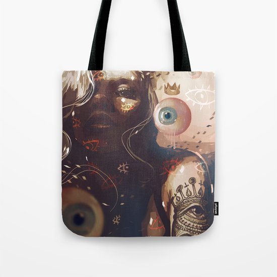 EYES QUEEN Tote Bag