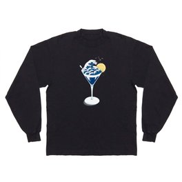 Waves Cocktail Long Sleeve T-shirt