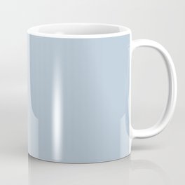 Pale Pastel Blue Solid Color Pairs Dulux 2022 Colour of the Year Bright Skies Coffee Mug