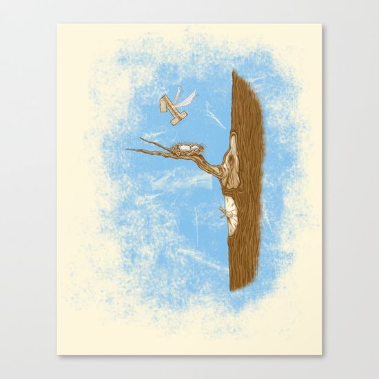 1 Flew Over the Cuckoo's Nest Canvas Print
