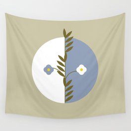 Yin Yang Planet Wall Tapestry