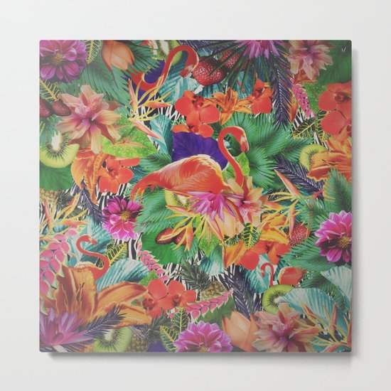 TROPICAL LOVE Metal Print