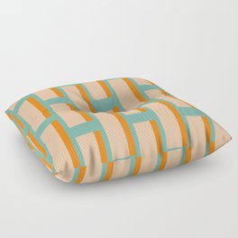 Hive Blue Floor Pillow