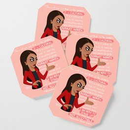AOC "This is not Acceptable" Coaster