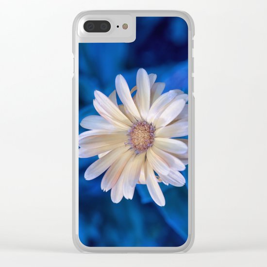 Yellow Flower Clear iPhone Case