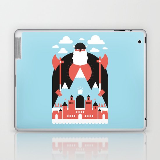 King of the Mountain Laptop & iPad Skin