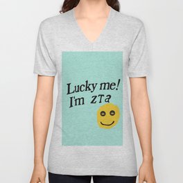 lucky me im zta - for caroline :) V Neck T Shirt
