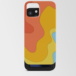 Liquid - Colorful Fluid Summer Vibes Beach Design Rainbow Pattern  iPhone Card Case