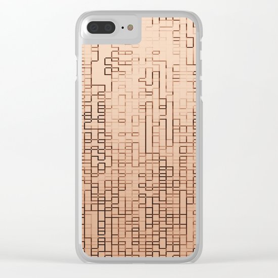 GLITCH 3 Clear iPhone Case