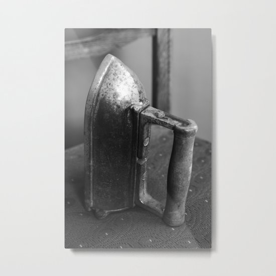 iron Metal Print
