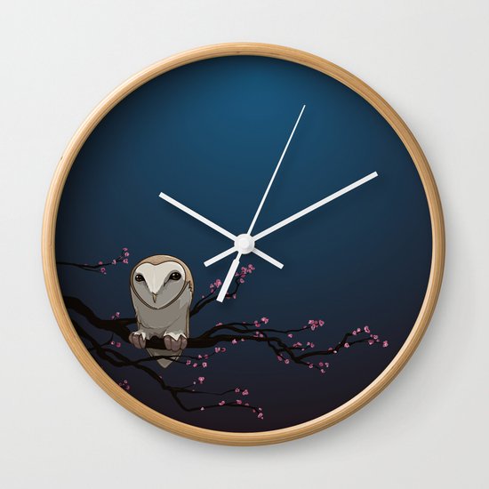 Night Owl Wall Clock
