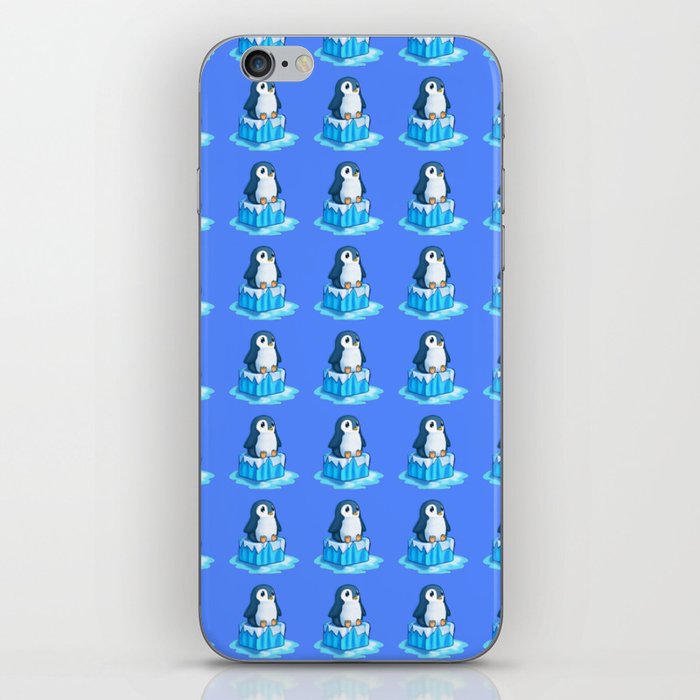 Penguin on Ice iPhone Skin