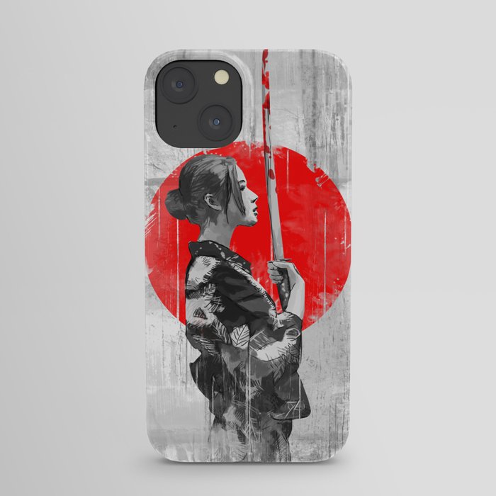 Samurai Girl iPhone Case
