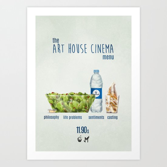 Art House cinema Art Print