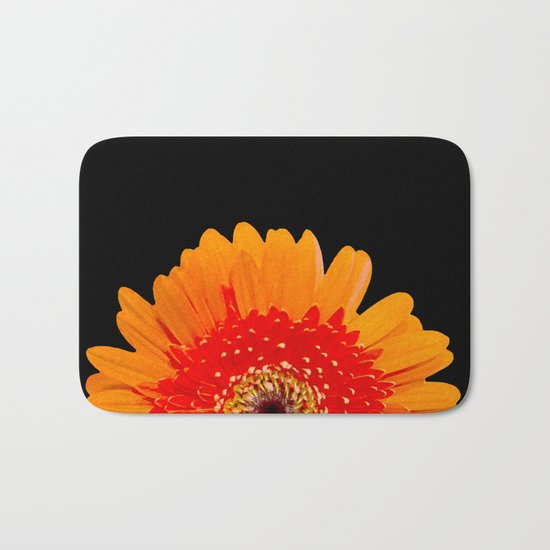 ORANGE GREETING Bath Mat