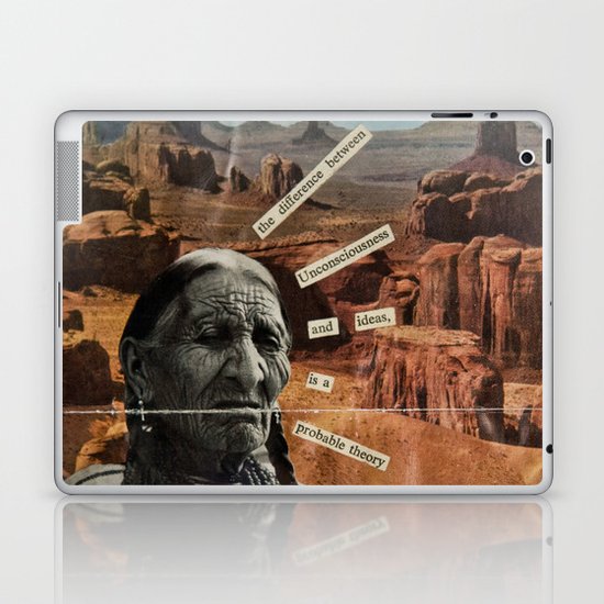 The Difference Between Unconsciousness And Ideas Laptop & iPad Skin