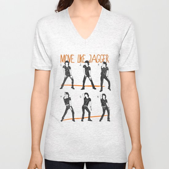 Move Like Jagger (MOVE LIKE COLLECTION) Unisex V-Neck