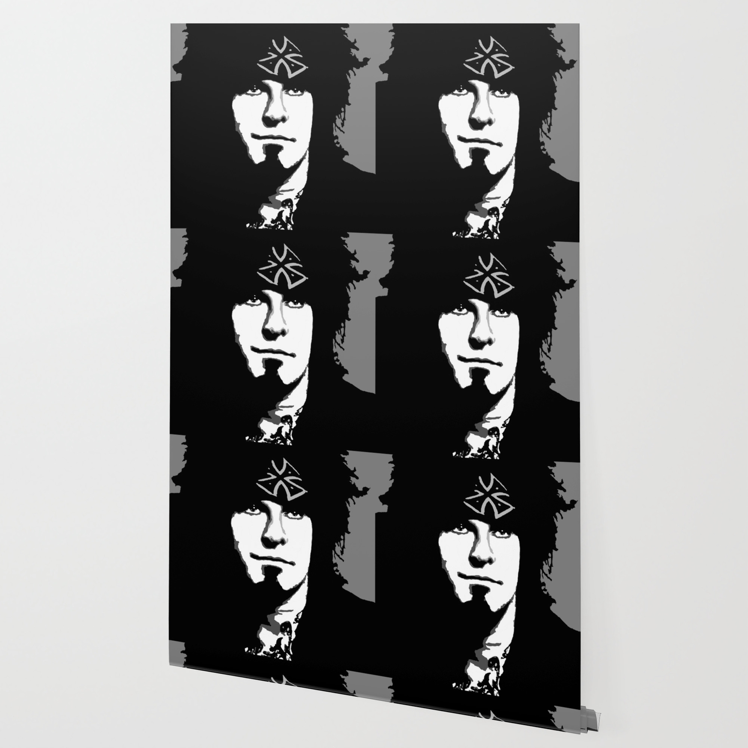Nikki Sixx Wallpaper By Alexandra Arts Society6