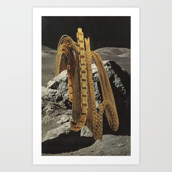 moongold (with david delruelle) Art Print