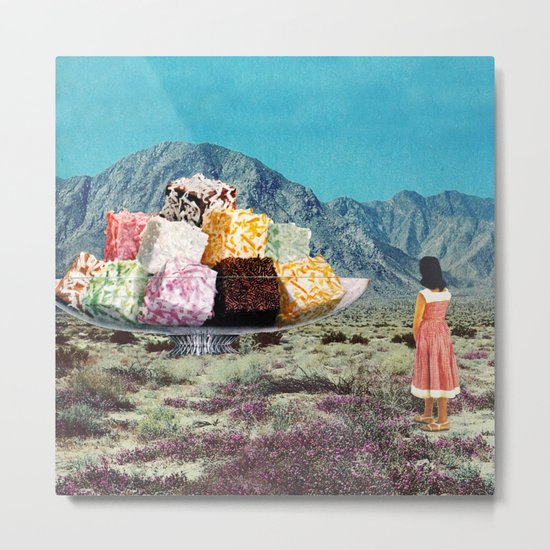 Desert Dessert Metal Print