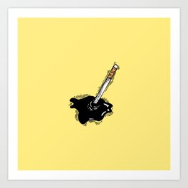 KREG- Yellow dream Art Print